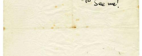 ジョン・レノン 直筆サイン 《直筆の手紙》