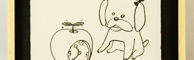 奈良美智 リトグラフ サイン 限定52 《TIME GOES ON》