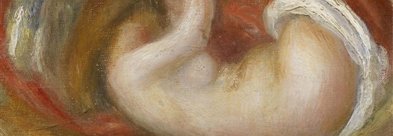 ピエール＝オーギュスト・ルノワール、水の中の裸婦、希少な画集より ピエール＝オーギュスト・ルノワール、水の中の裸婦、希少な画集