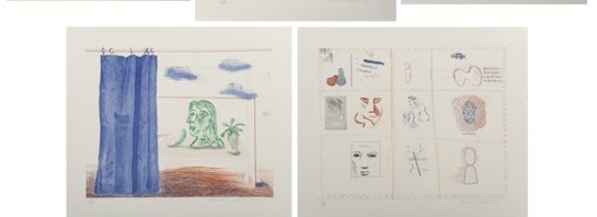 デイヴィッド・ホックニー エッチング,アクアチント サイン 限定200