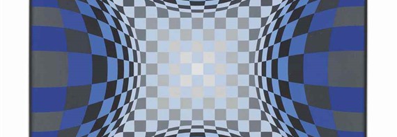 ヴィクトル・ヴァザルリ 油彩 サイン 《OND-LZ 2687》