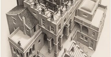 マウリッツ・コルネリス・エッシャー リトグラフ サイン 限定