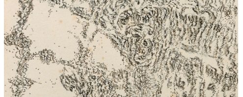 アンリ・ミショー 紙にインク サイン 《DESSIN DE RÉAGRÉATION》